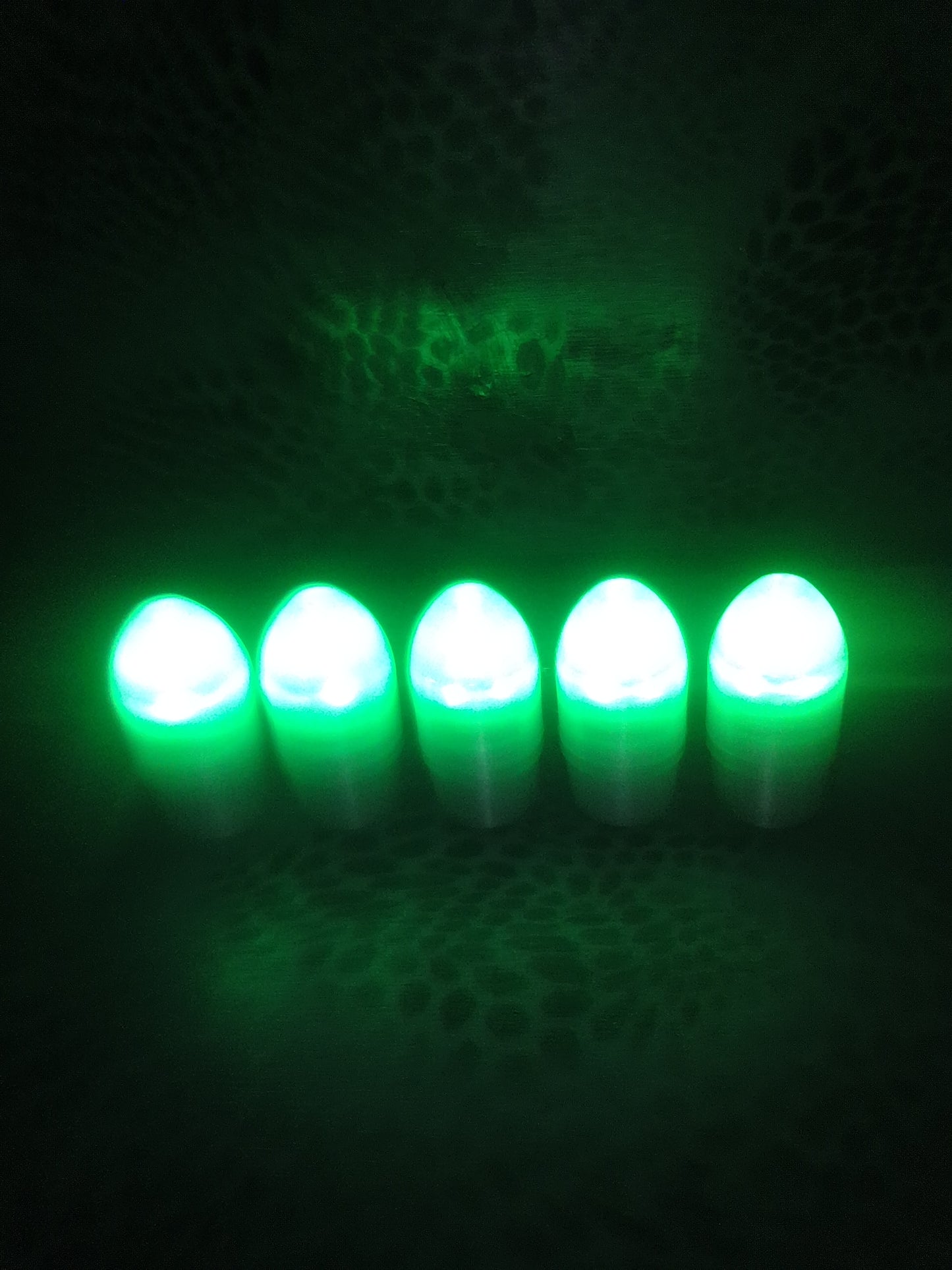Clear illuminated rounds for aluminum or plastic shells 5-pack
