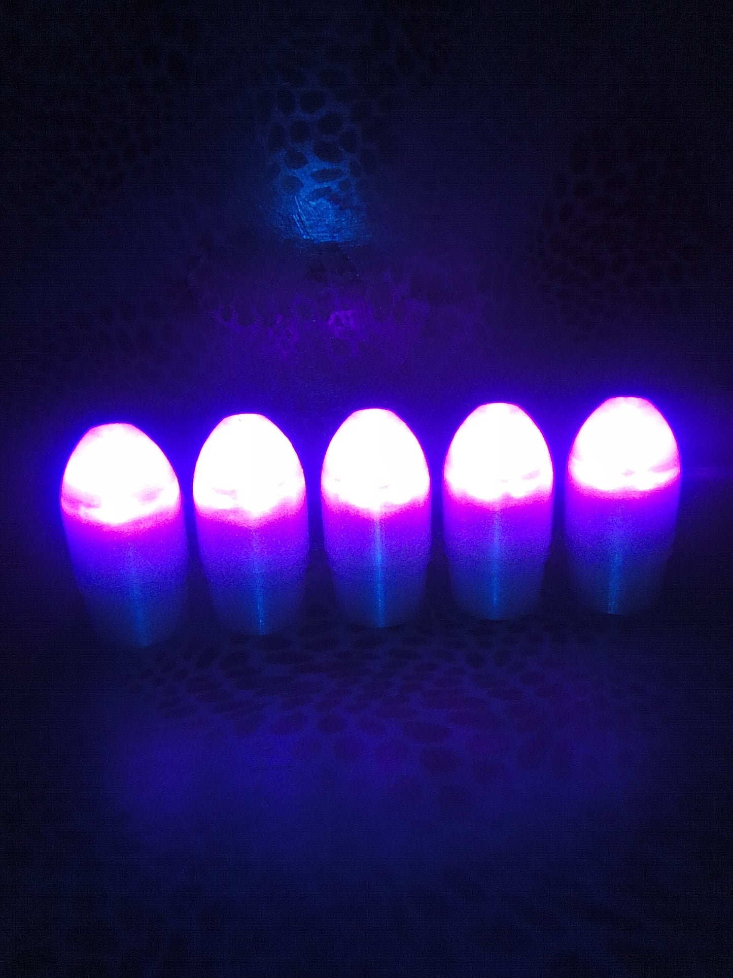Clear illuminated rounds for aluminum or plastic shells 5-pack