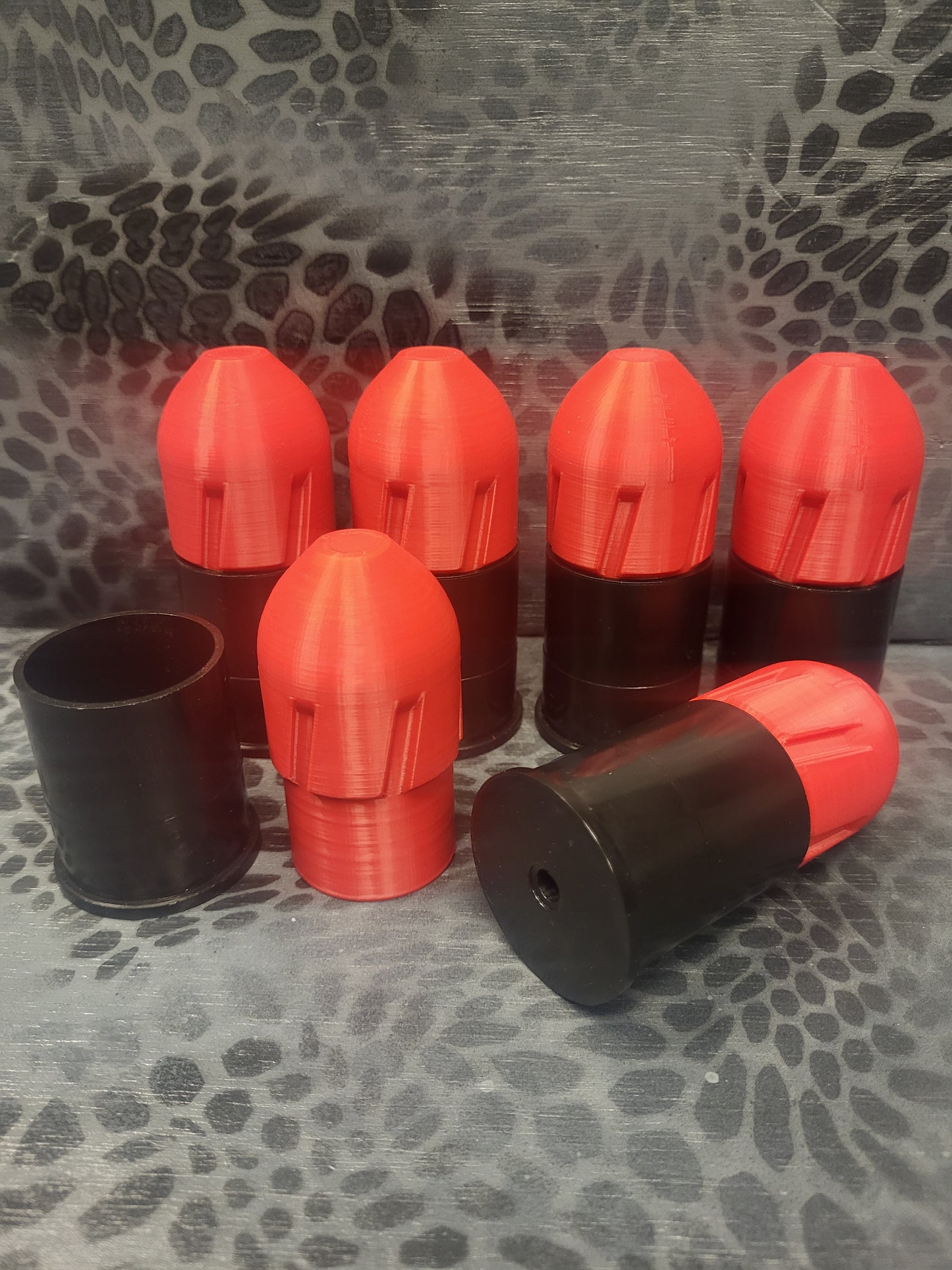 37mm projectile training rounds with hulls 6 pack