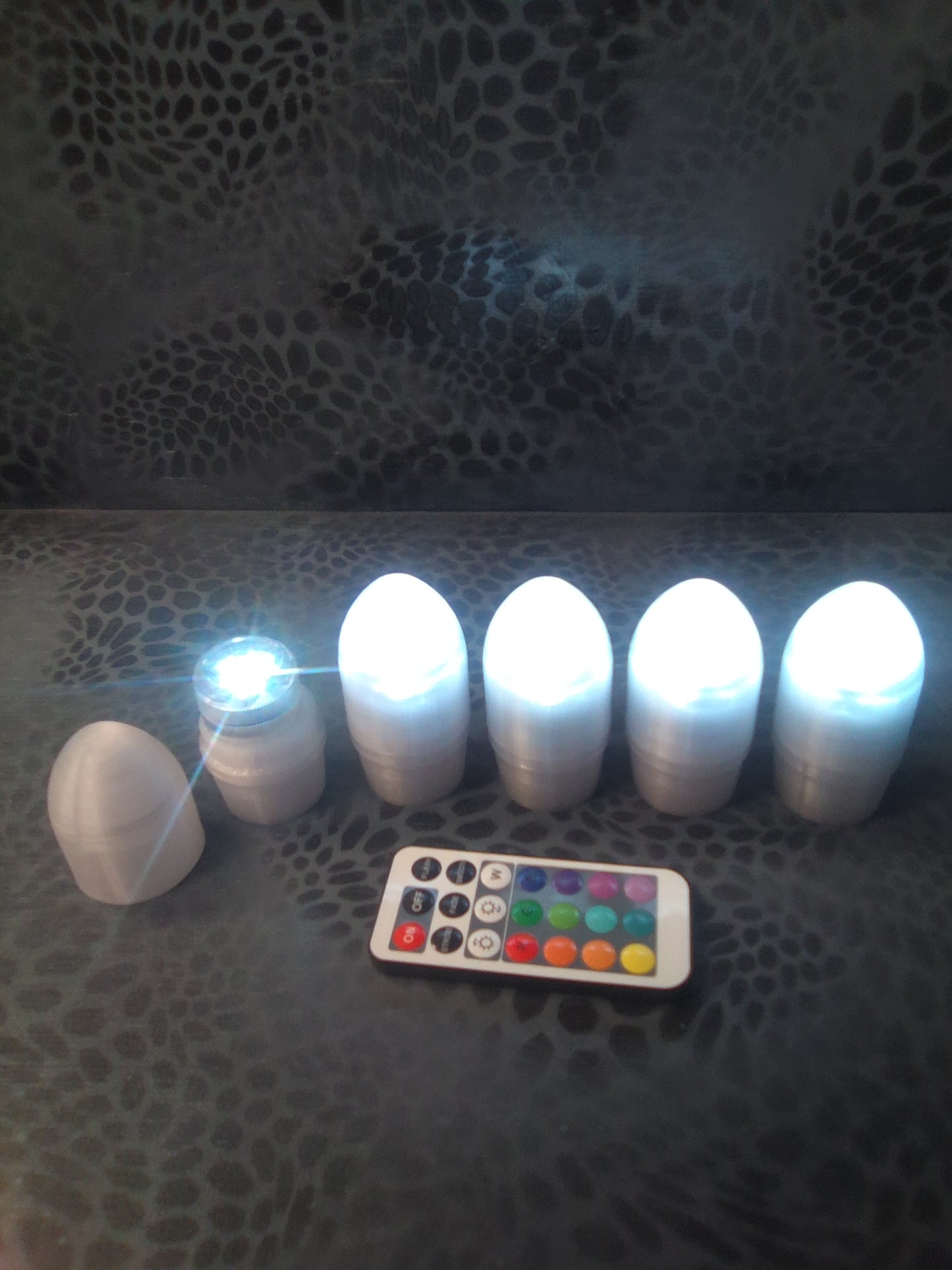 Clear illuminated rounds for aluminum or plastic shells 5-pack